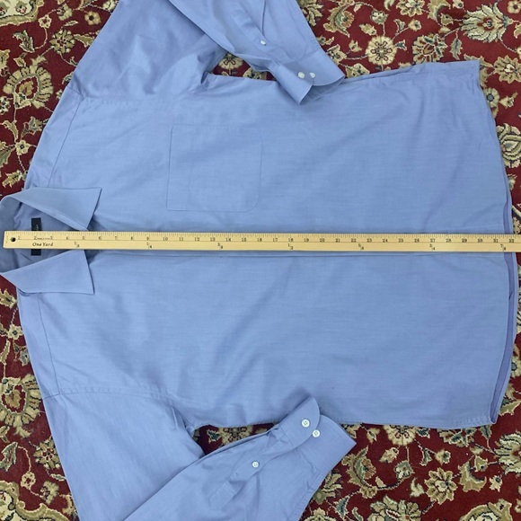 KLAUS BOEHLER LS 100% Cotton Dress Shirrt - Picture 6 of 7